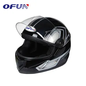 OFUN High Quality Custom Full FaceBlack Motorcycle Helmets Casque De Moto