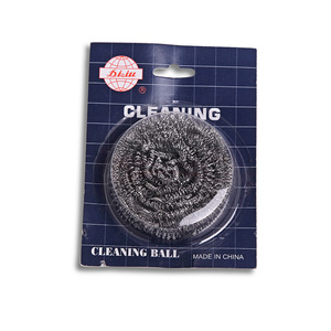 <span class=keywords><strong>la</strong></span> tarjeta de <span class=keywords><strong>la</strong></span> ampolla de lavado cocina Bola de alambre de acero inoxidable 430 de acero pesado buscando bola - Product Image 1