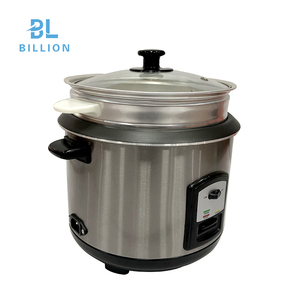 Olla <span class=keywords><strong>Arrocera</strong></span> Eléctrica Multiusos de Acero Inoxidable con Capa de Vapor, Olla Interior Antiadherente, Taza Medidora y Paleta, Capacidad de 4L/5L - Product Image 2
