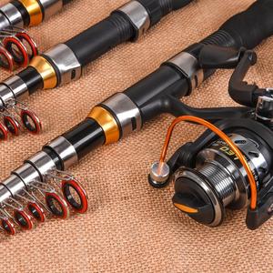 Canne da pesca <span class=keywords><strong>Bass</strong></span> Hard Bait Casting Mini canna da Spinning portatile per ghiaccio strumenti per attrezzatura da pesca telescopica - Product Image 5