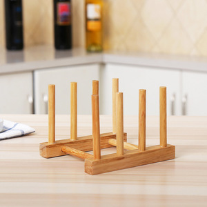 Séchoir à vaisselle en <span class=keywords><strong>bambou</strong></span> Offre Spéciale Outils de cuisine Assiette en bois - Product Image 6