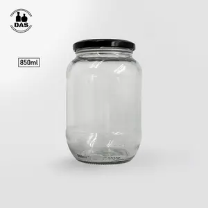 Premium 850 Ml Glas Behouden Jar Voor Augurk Opslag Fermenteren, Kombucha, Kefir