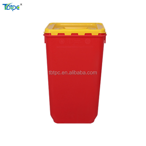صندوق إبر حاد طبي بغطاء محكم من البلاستيك 60 لتر - Product Image 4