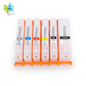 WINNERJET cartucho de tinta rellenable PGI-570 CLI-571 para CANON PIXMA MG5750 <span class=keywords><strong>MG5751</strong></span> MG5752 MG5753 MG6850 MG685 MG6852 MG6853 - Product Image 5