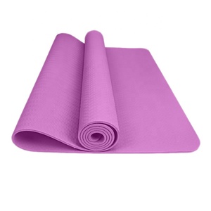 Biểu Tượng Tùy Chỉnh Mật Độ Cao Non-Slip Tập Thể Dục TPE Yoga <span class=keywords><strong>Mat</strong></span> Với Mang Dây Đeo - Product Image 3