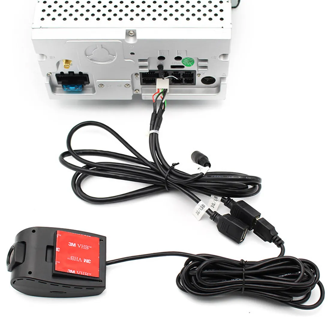 Caméra de conduite USB ADAS DVR, HD, enregistreur vidéo pour voiture, DVD, GPS, Android 4.2, 4.4, 5.1.1, 6.0,1, 7.1