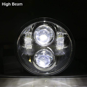 Nuevo 5,<span class=keywords><strong>75</strong></span> ''proyector Daymaker lámpara faro de haz de alta baja 40 W 5 3/4 <span class=keywords><strong>led</strong></span> motocicleta faro especial para harley - Product Image 4