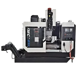 GSK SIEMENS VMC850B Mach ศูนย์ควบคุม FANUC CNC 802D เครื่อง VMC ศูนย์3แกน CNC กลึงโลหะแนวตั้งมิลลิ่ง