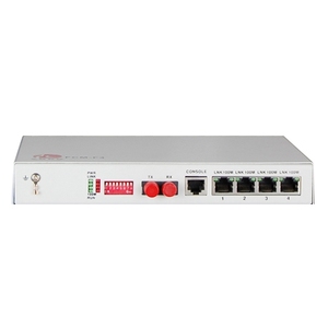 Punto a Punto la topología de la red de China acceso convertidor de medios de fibra con 2 SFP puerto - Product Image 2