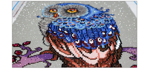 Hada al por mayor taladro completo pintura diamante 5d, kit de bordado hecho a mano decoración para el hogar pintura lienzo pint - Product Image 3