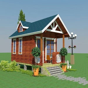 Maison <span class=keywords><strong>de</strong></span> <span class=keywords><strong>jardin</strong></span> et <span class=keywords><strong>chalet</strong></span> préfabriqués en bois à bas prix à vendre - Product Image 1