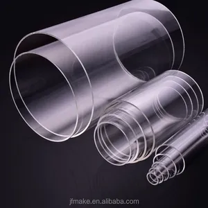 JuFeng 6mm मोटाई PMMA प्लास्टिक ट्यूब के लिए पानी के पाइप