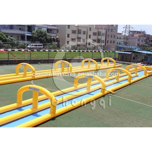 Chongqi Trượt Nước Bơm Hơi Thành Phố Và Núi Khổng Lồ Làm Theo Yêu Cầu Trượt N Kèm Hồ Bơi - Product Image 4