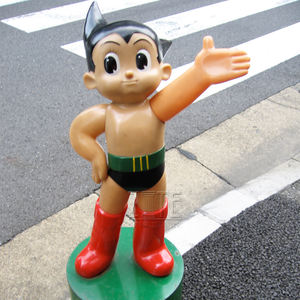 Vida tamaño resina <span class=keywords><strong>anime</strong></span> figura de dibujos animados de fibra de vidrio de astro boy estatua - Product Image 6