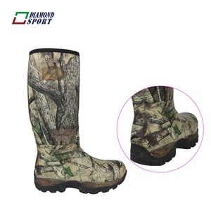 China Großhandel Camouflage Jäger Herren <span class=keywords><strong>Wellies</strong></span> gedruckt - Product Image 6
