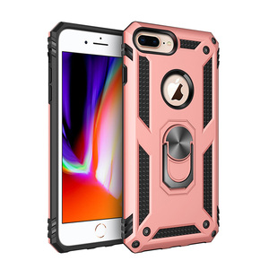 Meilleur vendeur <span class=keywords><strong>anti</strong></span> <span class=keywords><strong>chute</strong></span> TPU métal anneau béquille PC coque de téléphone housse pour iPhone 7 P - Product Image 5