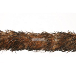 directamente alta calidad abastecido 4-6 pulgadas 2 yardas rojo silla boas para <span class=keywords><strong>la</strong></span> decoración del partido, barato pluma - Product Image 6