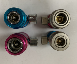 Refrigeration <strong>Manifold</strong> <strong>Gauge</strong> Set HVAC System for New Type Refrigerant Tools for R1234yf and <strong>R134A</strong> - Product Image 5