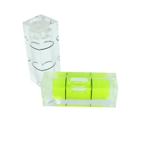 Wholesale Square Level Bubble Mini Spirit Level Tool size 10*10*29mm