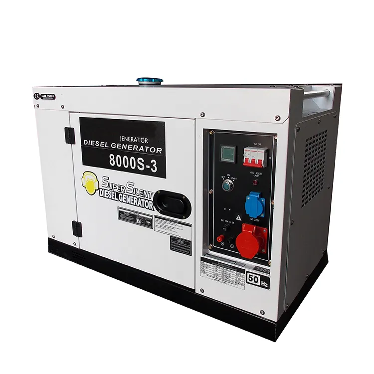 High quality 8kva portable diesel generator 8kw price