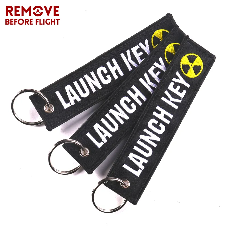 Fashion Launch Key Chain Bijoux Keychain for Motorcycles and Cars Gifts Tag Embroidery Key Fobs OEM Keychain Jewelry