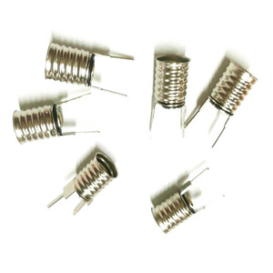 Douille électrique <span class=keywords><strong>E10</strong></span> à 2 broches, type prise, <span class=keywords><strong>support</strong></span> d'<span class=keywords><strong>ampoule</strong></span> <span class=keywords><strong>E10</strong></span> - Product Image 2