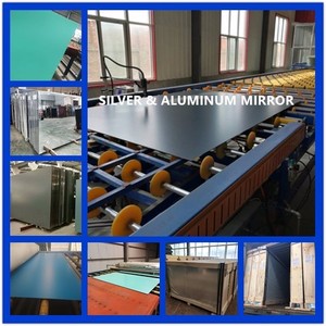 Precio barato diferente tipo 2mm 2,7 Mm 3mm placa de vidrio espejo de aluminio claro espejo plano hojas de aluminio espejo - Product Image 6
