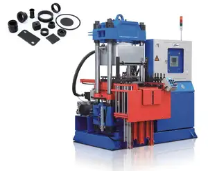 400 ton Vertical rubber machine vacuum vulcanizing press for rubber band making machine
