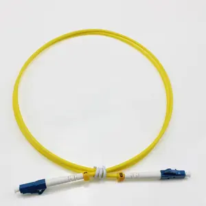 ftth equipment sx dx fiber optic patch cord lc single mode patchcord production line