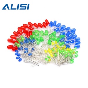 5มิลลิเมตร <span class=keywords><strong>LED</strong></span> ไดโอดเปล่งแสงสีแดงสีเหลืองสีเขียวสีฟ้าและสีขาวผสมห้าสี DIY ตัวอย่างกระเป๋าโรงเรียนชุด - Product Image 4