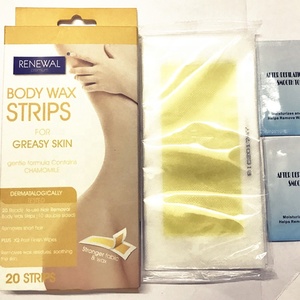 De China, venta <span class=keywords><strong>al</strong></span> por mayor de la depilación con cera productos del pelo del cuerpo tira de cera con el ingrediente natural - Product Image 2