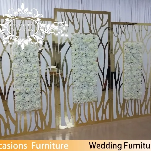 Günler mobilya tasarımı çiçek fon lüks düğün sahne dekorasyon