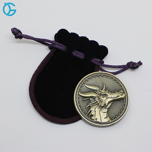 Zhongshan Cugle Personnalisé Monstre de Haute Qualité En Laiton Antique Pièce de Défi - Product Image 6