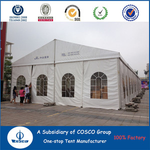 COSCO de aluminio y PVC recubierto de tela al aire libre de lujo de boda transparente tienda techo claro tienda de la boda - Product Image 4