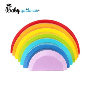 Top mode éducatifs en <span class=keywords><strong>bois</strong></span> <span class=keywords><strong>arc</strong></span> stacking <span class=keywords><strong>jouet</strong></span> pour bébé Z13157D - Product Image 4
