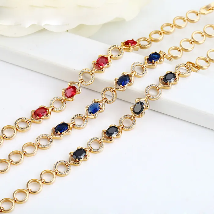 73444-Xuping Fashion Diamond Hot Jewelry Bracelet Trends