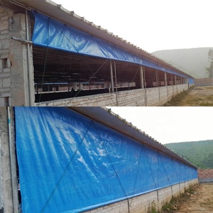 Pour des maisons de poulet et pâturages épaissir PE rideau tissu roulant pour la ferme - Product Image 6