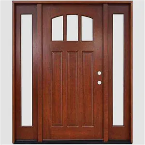 Fancy metal security door wrought iron front door imported from China