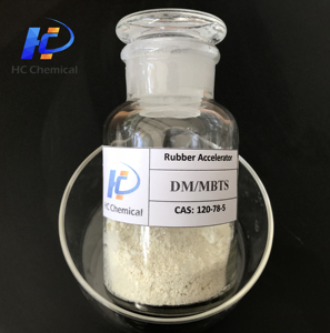 Acceleratore di gomma DM (CAS 120-78-5) 97% purezza agente chimico ausiliario per gomma & plastica - Product Image 1