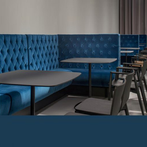 Cebu mercado utilizado muebles de <span class=keywords><strong>restaurante</strong></span> de terciopelo azul <span class=keywords><strong>restaurante</strong></span> Booth asientos sofá y juegos de mesa - Product Image 1
