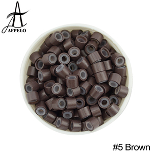 Anillos Metálicos <span class=keywords><strong>Micro</strong></span> AFPELO 4.0x2.0 Modelo 402025 de Zhejiang para Extensiones de Cabello I-Tip - Product Image 3