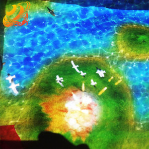 Interior de los niños proyección interactiva sistema de juego de magia de arena para la venta - Product Image 1