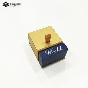 2019 cajas de anillo de gran oferta cajas de embalaje de joyería para anillo