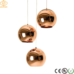 Latón antiguo colgante de oro de plata de cobre de vidrio lámpara de dixon colgante de luz <span class=keywords><strong>para</strong></span> comedor - Product Image 1