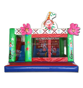 Castillo inflable de circo para saltar para niños, castillo inflable pequeño de payaso para fiesta - Product Image 5