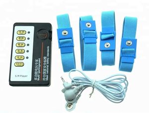 4 Uds anillo ajustable para pene descarga eléctrica juguetes sexuales hombre Electro Shock anillos para pene juguetes temáticos <span class=keywords><strong>m</strong></span>édicos productos para adultos - Product Image 2