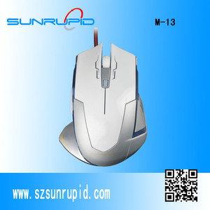 Souris <span class=keywords><strong>gamer</strong></span> filaire,capteur optique de haute précision, 1600 DPI, 6 boutons - Product Image 2