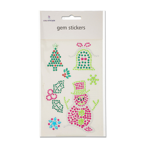 Pegatina <span class=keywords><strong>de</strong></span> diamante personalizada con dibujos animados <span class=keywords><strong>para</strong></span> niños, decoración <span class=keywords><strong>de</strong></span> <span class=keywords><strong>ventanas</strong></span>, teléfono móvil, Navidad, Gema acrílica - Product Image 3