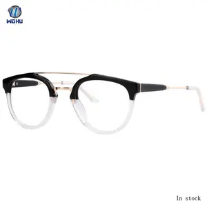 Металл и пластик прозрачный кошачий глаз оптический окуляр рамка части для очков