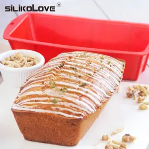 Anti-aanbak Siliconen Cake Brood Schimmel Grote Toast Franse Brood Pan-Zeep Loaf Pan